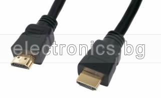 Кабел HDMI-HDMI м/м 1.5 метра позлатен