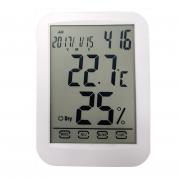 Стаен термометър TH-029, Термометър вътрешна температура, Влагомер, Часовник, Аларма