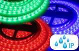 Влагозащитени LED ленти IP65