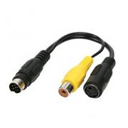Аудио видео кабел, за видеокарти, АТI Mini DIN 7PIN - S-Vi